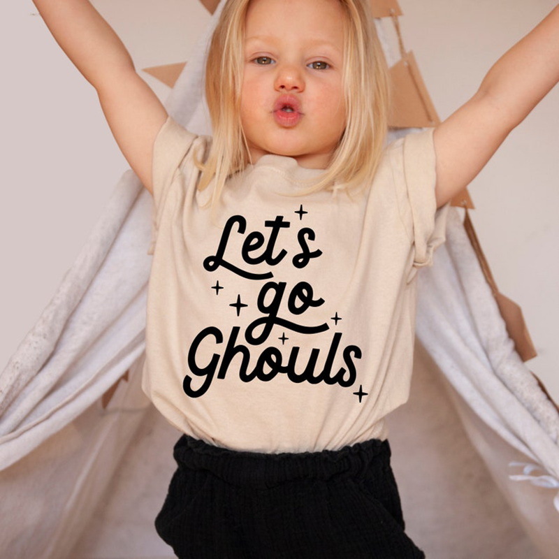 Let's Go Ghouls Kids Halloween Shirts For Kids
