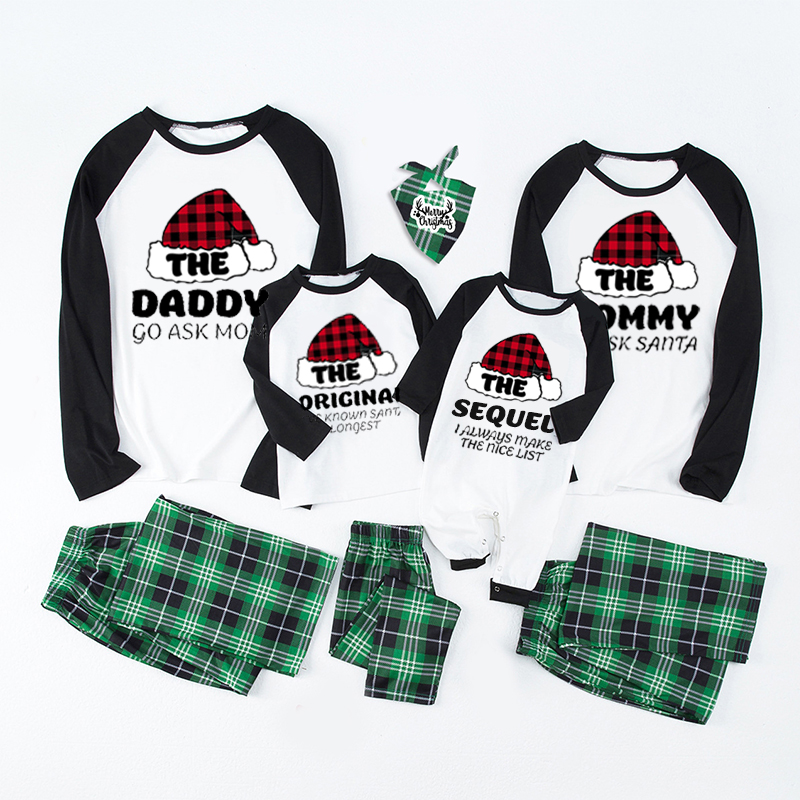 Sequel-Original-Finale Christmas Family Matching Pajamas
