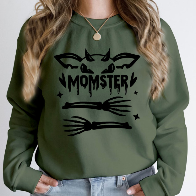 Halloween Momster Sweatshirt