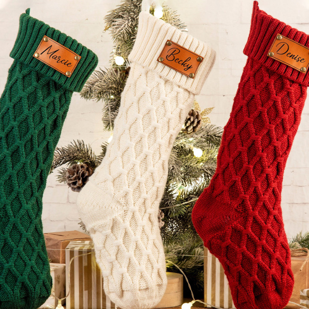 Personalized Monogram Christmas Family Stocking