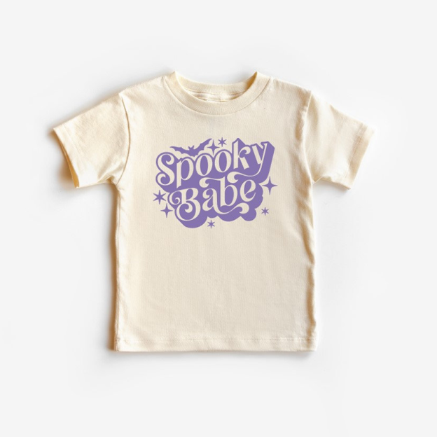 Spooky Babe, Kids Halloween Shirt