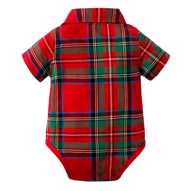 British plaid Baby Bodysuit 