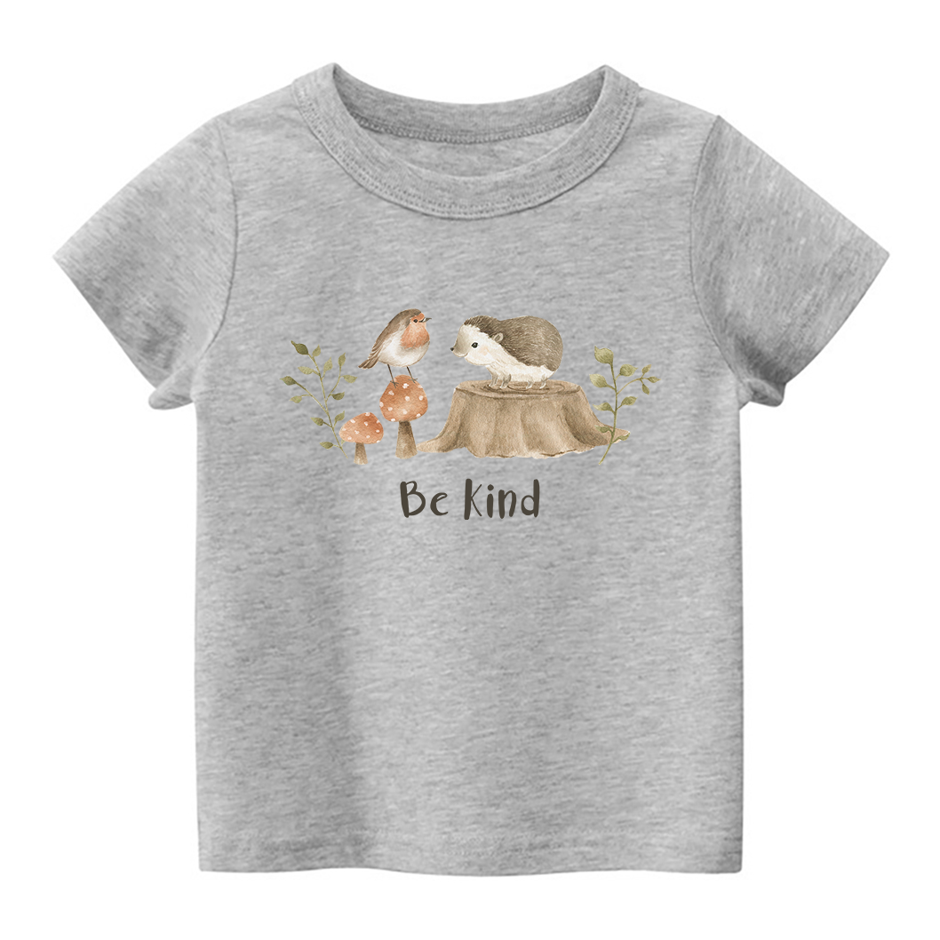 Be Kind Hedgehog Friend Kids T-Shirt