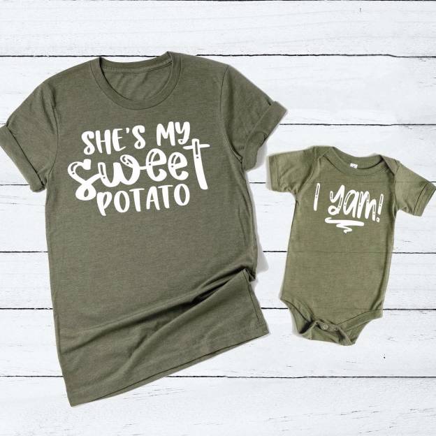 Mommy And Me Fall Family Matching Shirt 