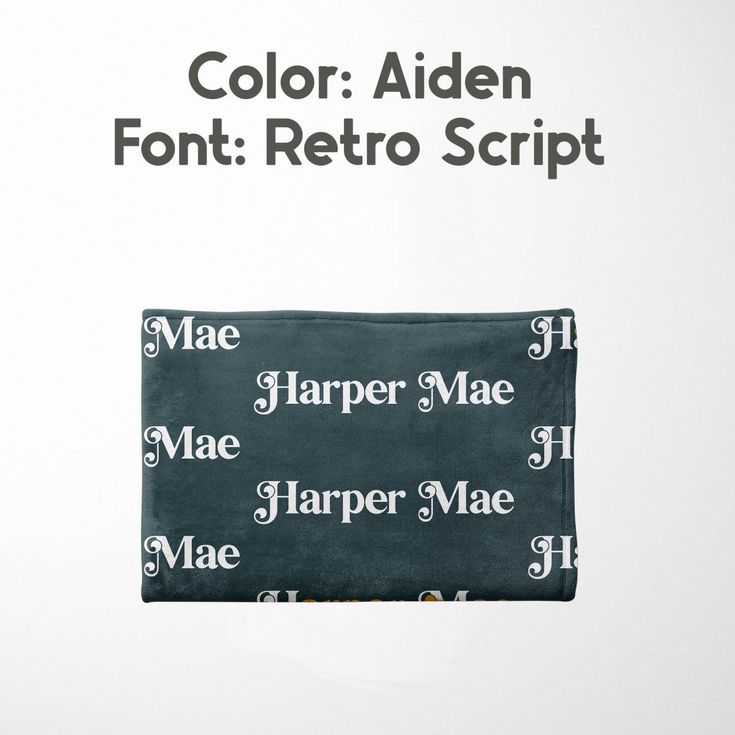 Cozy&Warm Personalized Baby Blanket