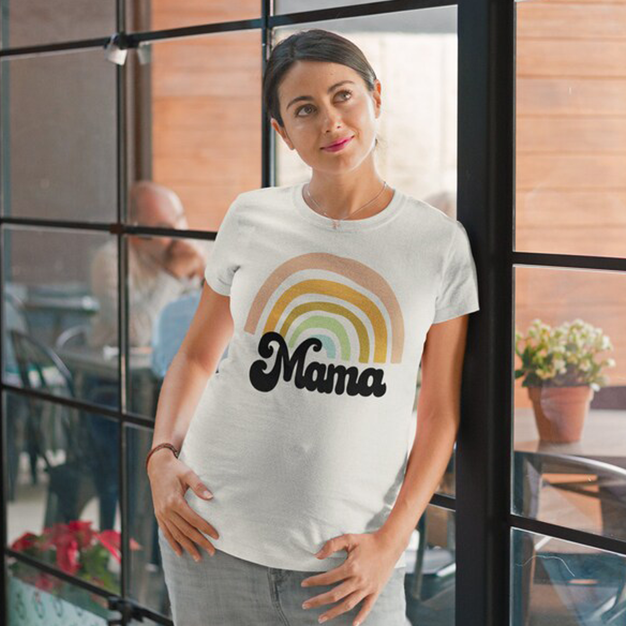 Personalized Matching Mama and Rainbow Baby Bodysuit & Shirts