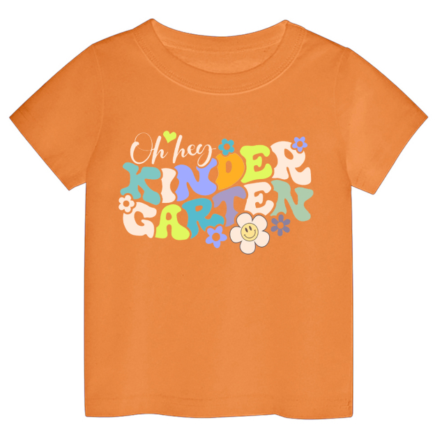 Retro Oh,Hey Back To School Shirt For Kids