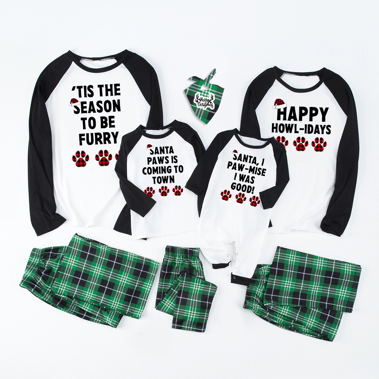 Tis The Season Christmas Family Matching Pajamas