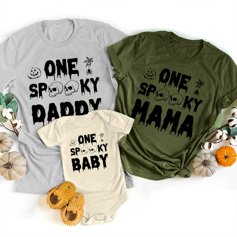 One Spooky Family Shirts For Halloween
