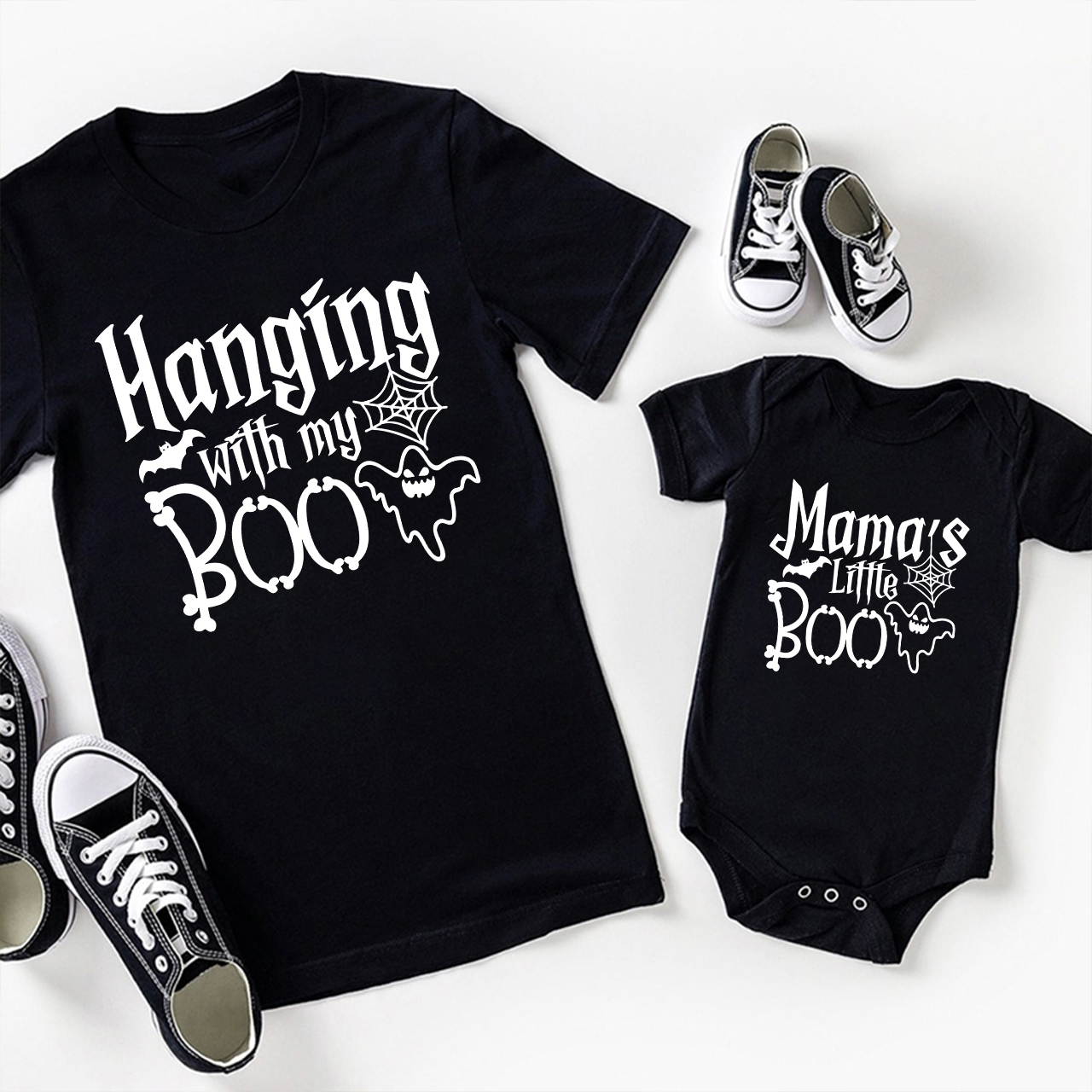 Halloween Hanging With My Boo Mom&Me Matching Shirt