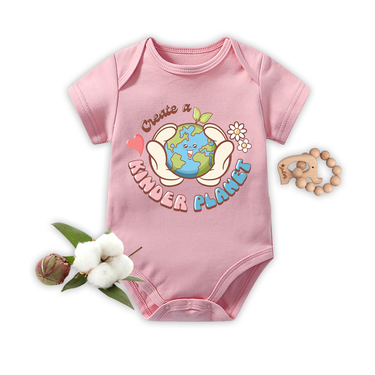 Create A Kinder Planet Design Bodysuit For Baby