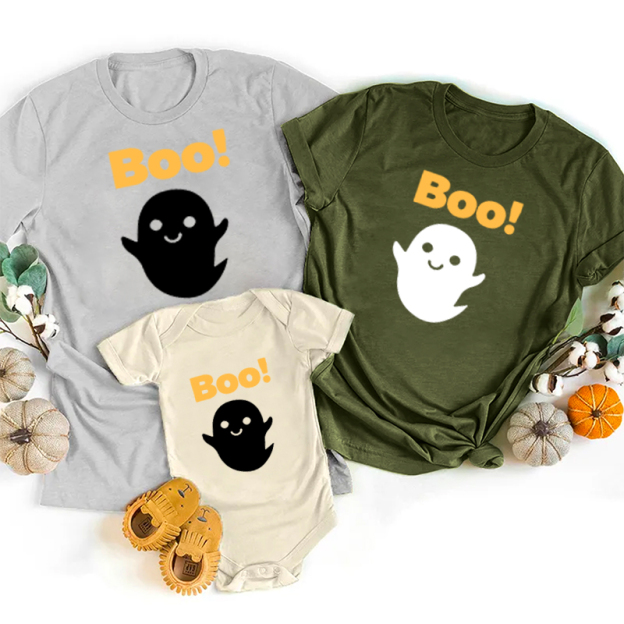 Halloween Boo Spread Wings Imp Shirt For Family