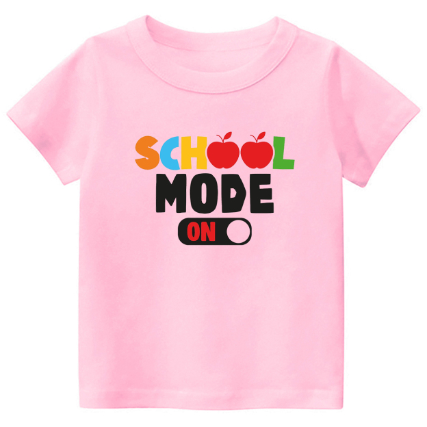 School Mode On Back To School Kids Shirt