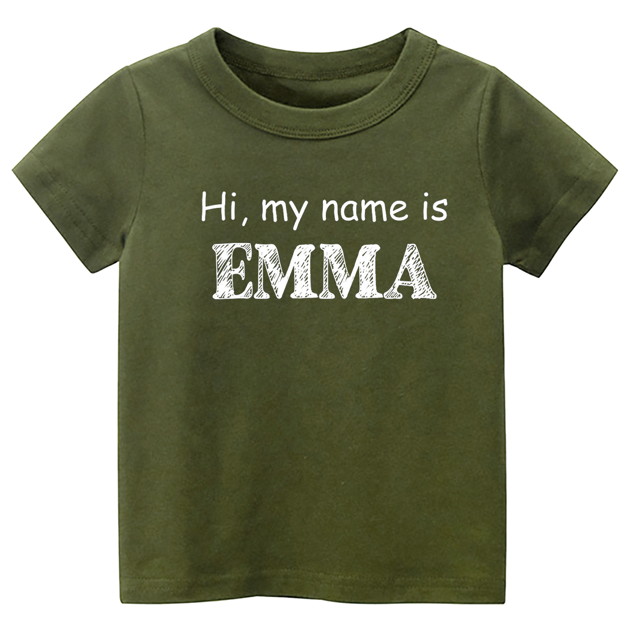 Personalized Name Self Introduction Back To School Kids Shirt