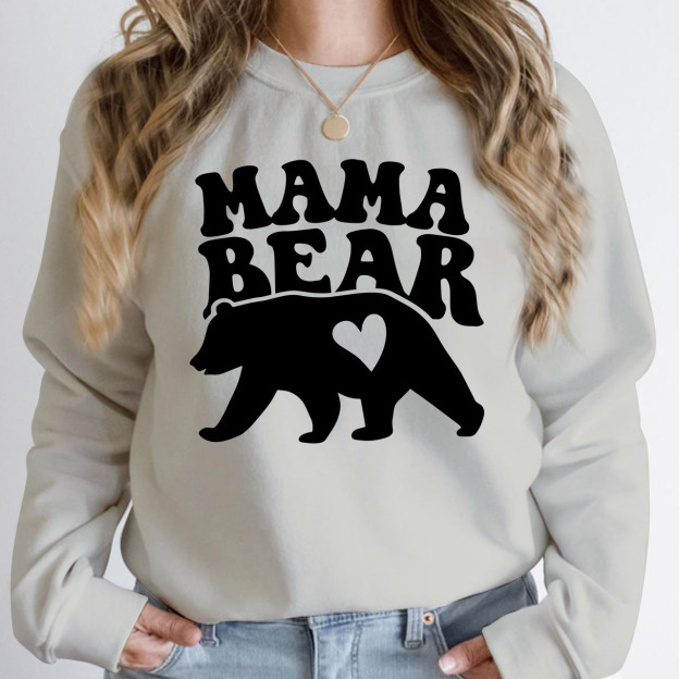Mama Bear Sweatshirt For Mom 