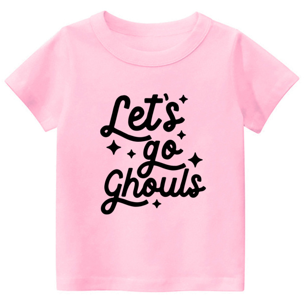 Let's Go Ghouls Kids Halloween Shirts For Kids