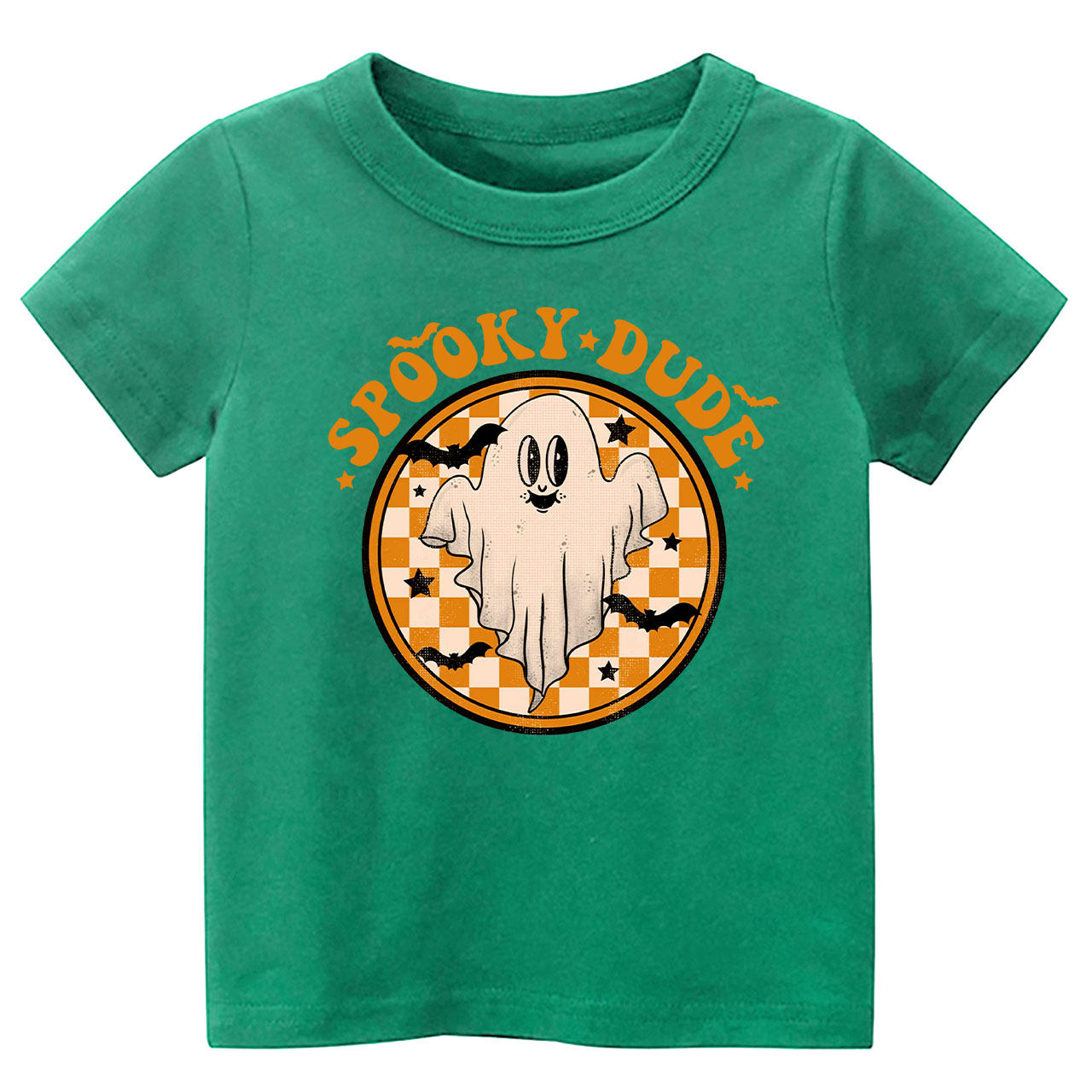 Retro Halloween Spooky Dude Fall Toddler Tees