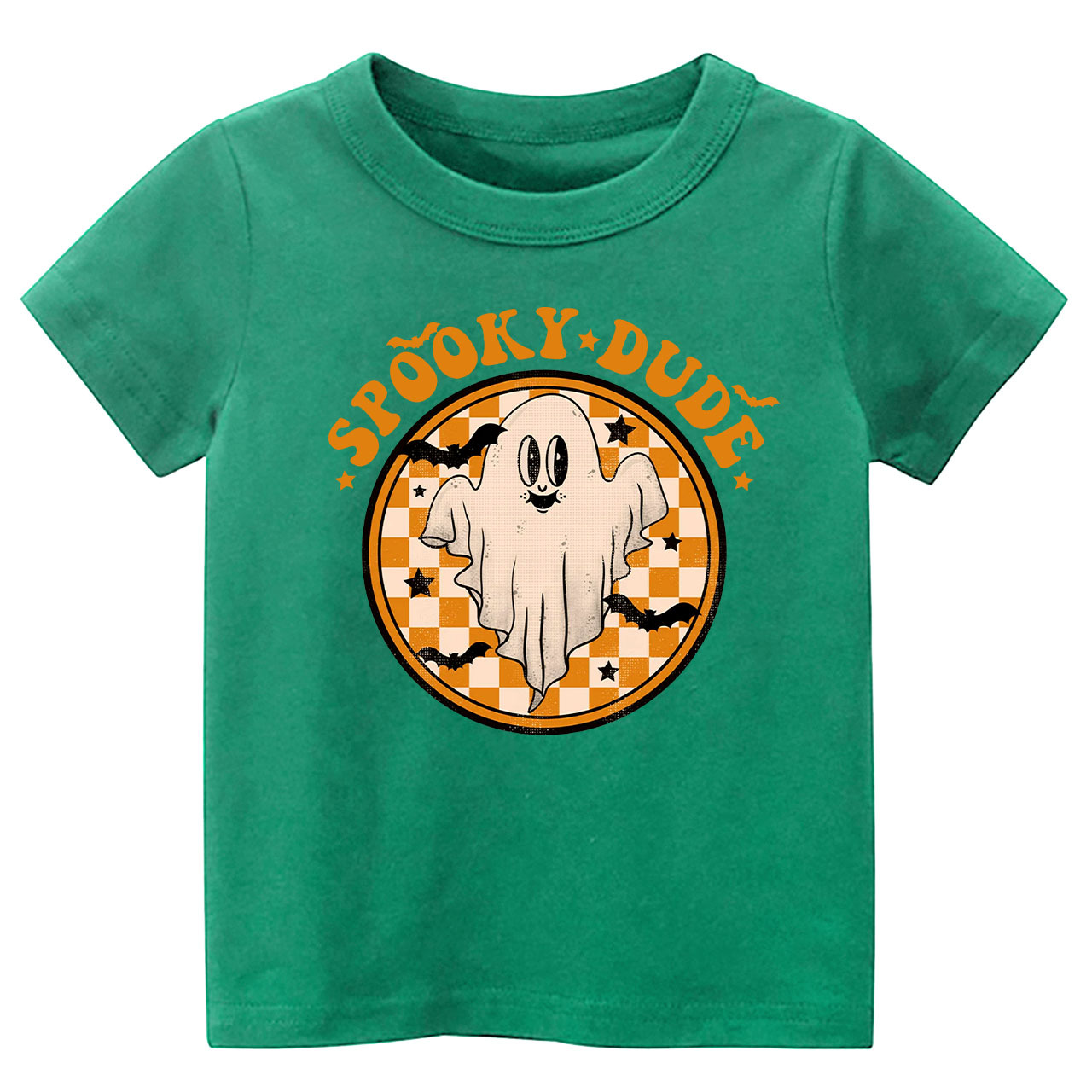 Retro Halloween Spooky Dude Fall Toddler Tees