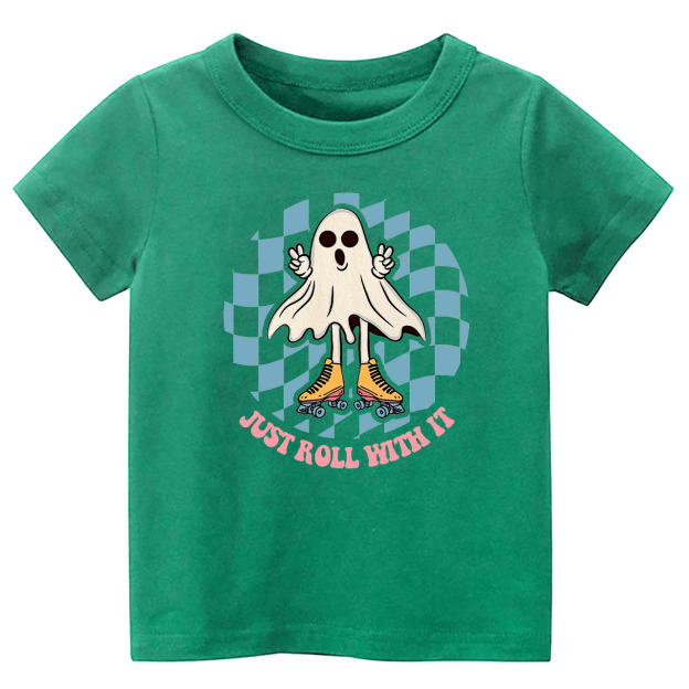 Just Roll With It Halloween Toddler Shirt