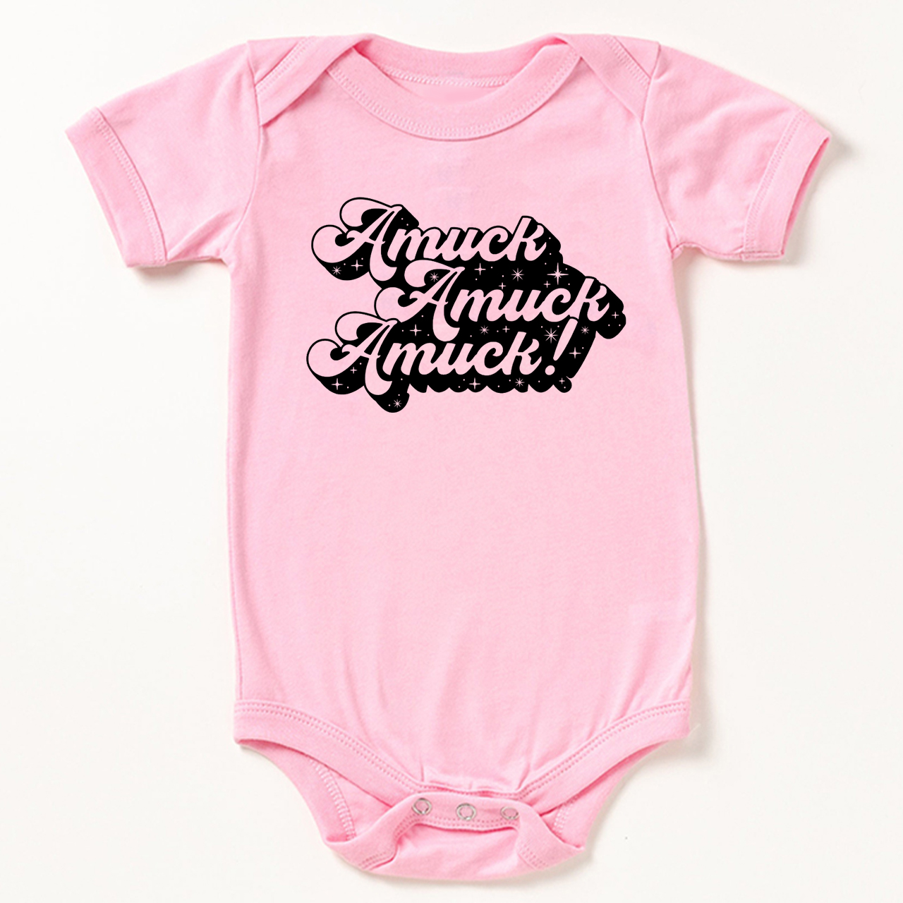 Amuck Retro Hocus Pocus Halloween Baby Bodysuit