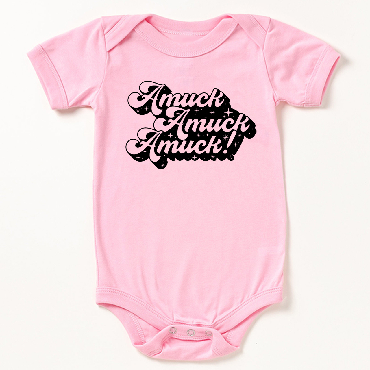 Amuck Retro Hocus Pocus Halloween Baby Bodysuit