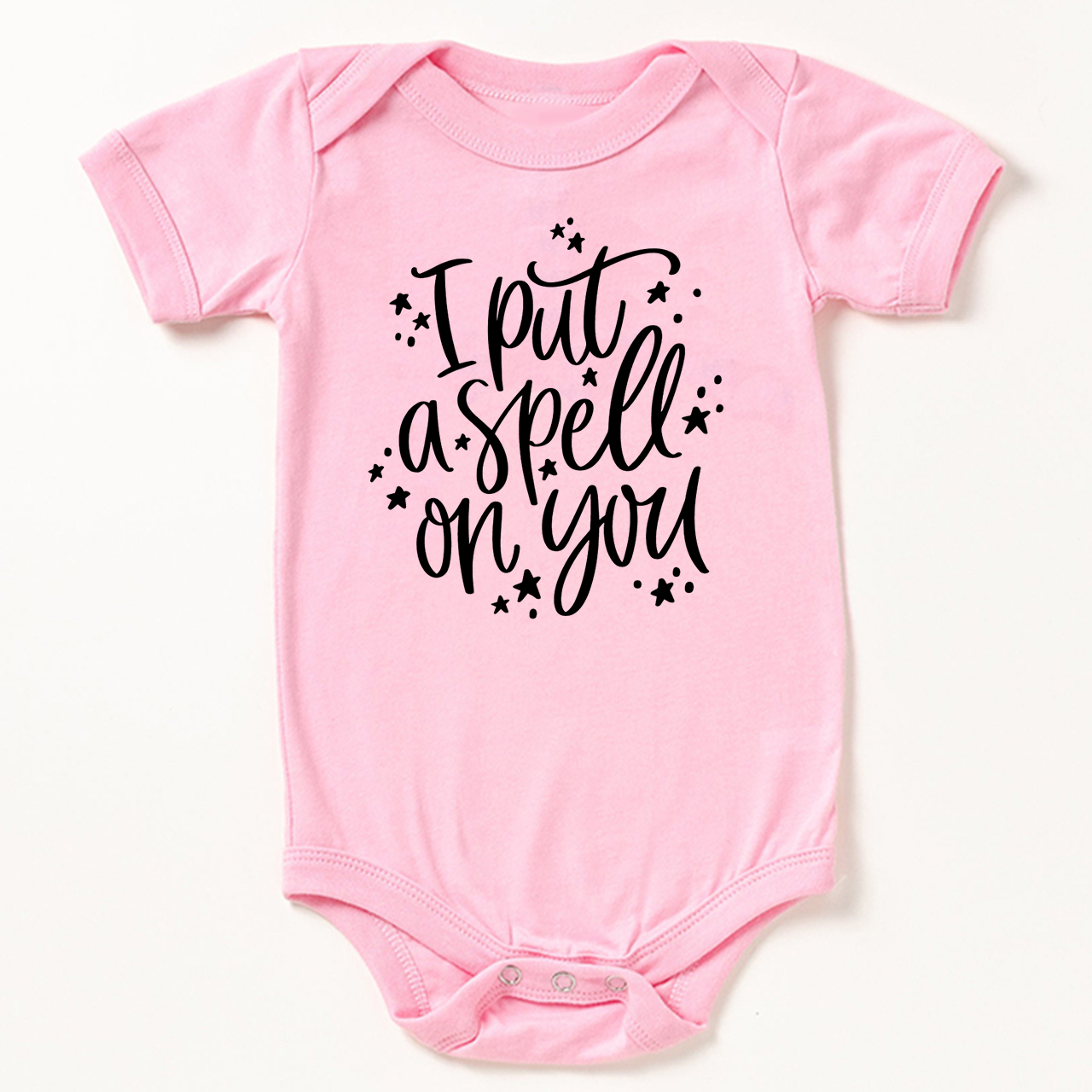 I Put A Spell On You Halloween Baby Bodysuit