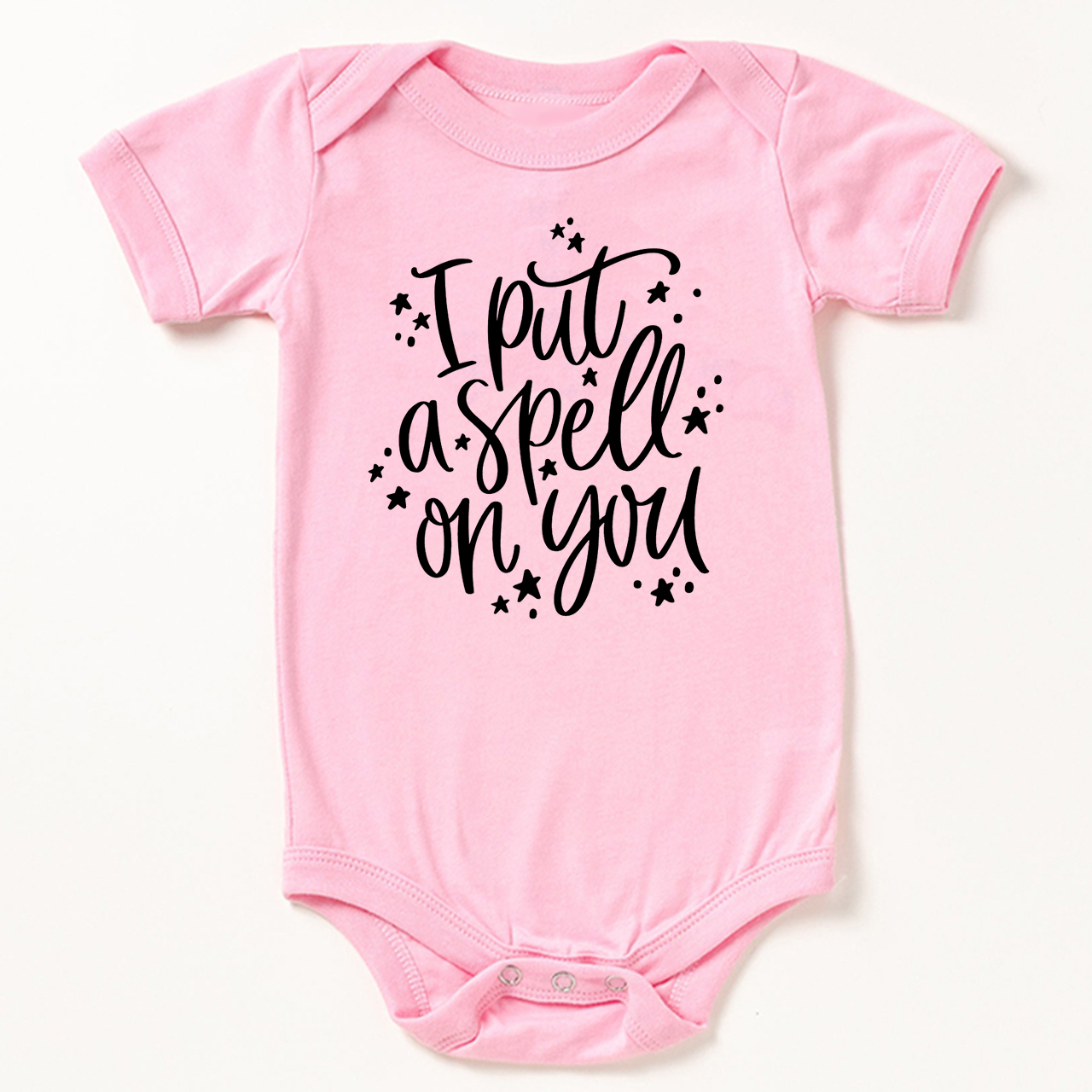I Put A Spell On You Halloween Baby Bodysuit