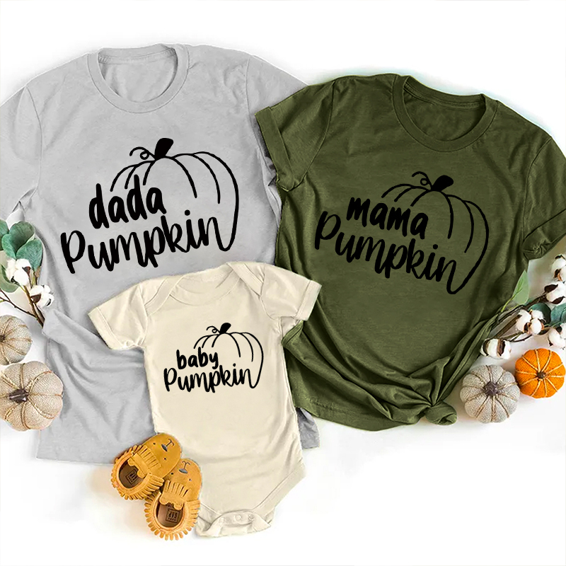 Halloween Party Costume Matching Family Tees