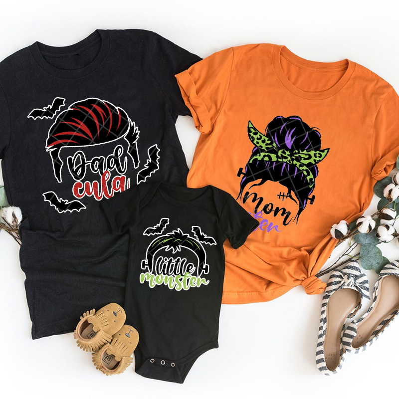 Halloween Mechanical Avatar Family Matching Shirts