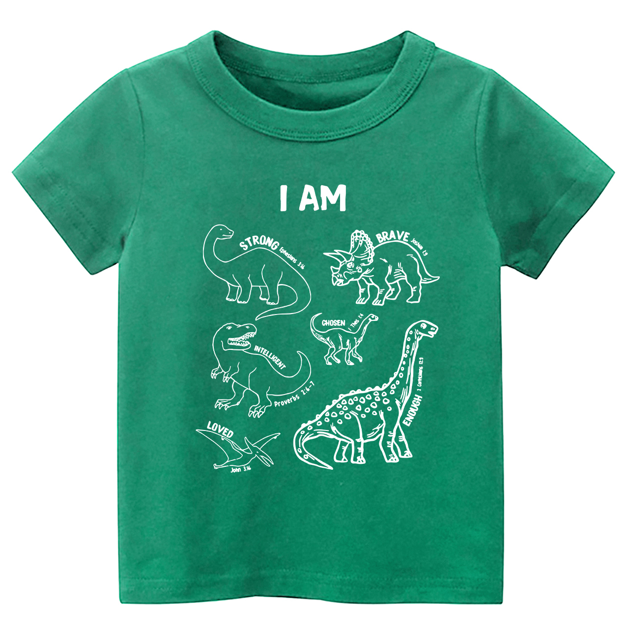 Dinosaurs Affirmation Words Kids Shirt
