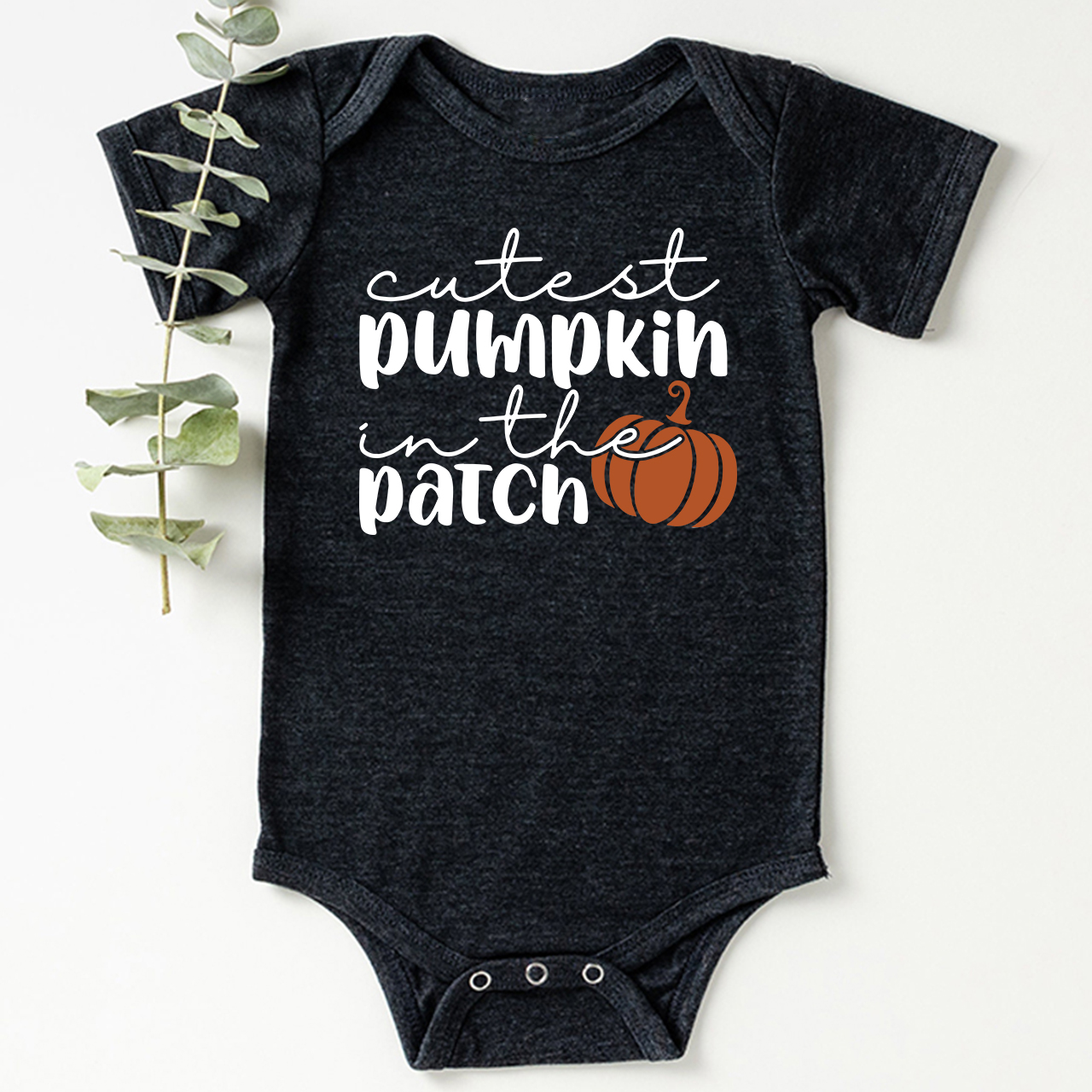 Pumpkin Patch Fall Baby Bodysuit