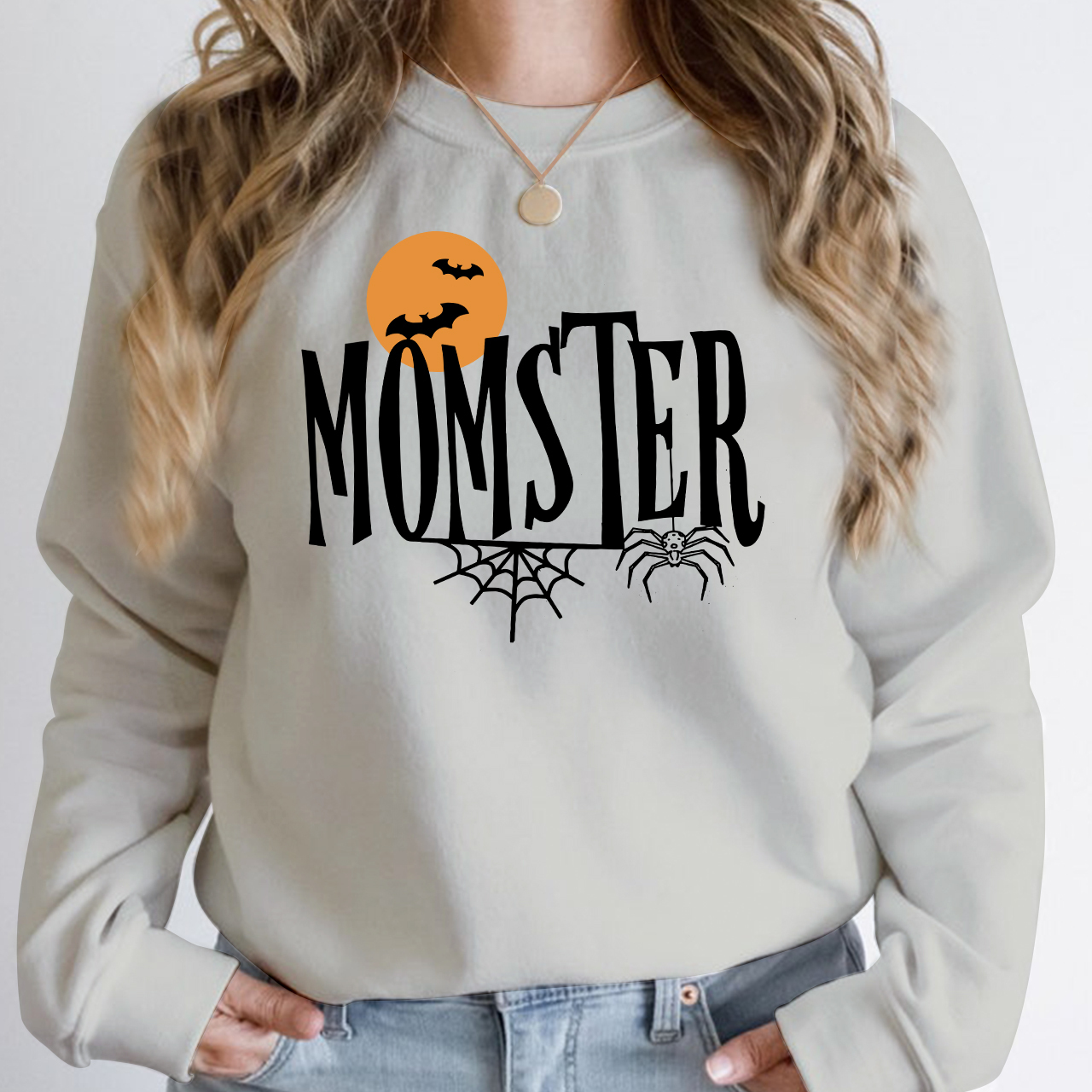 Momster Halloween Gift Sweatshirt