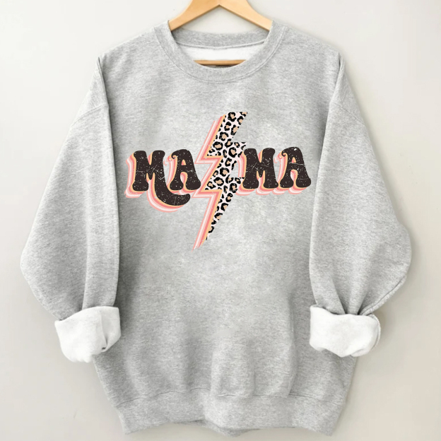 Retro Mama Lighting Vintage Inspired Sweatshirt