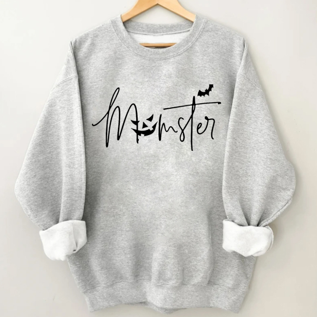 Funny Halloween Momster Sweatshirt
