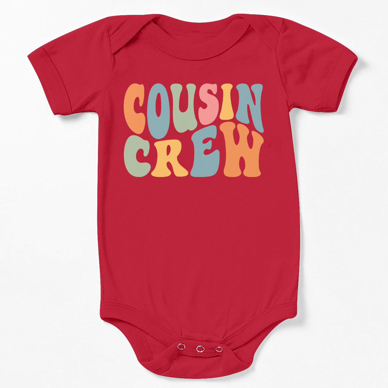 Retro Cousin Crew Bodysuit For Baby