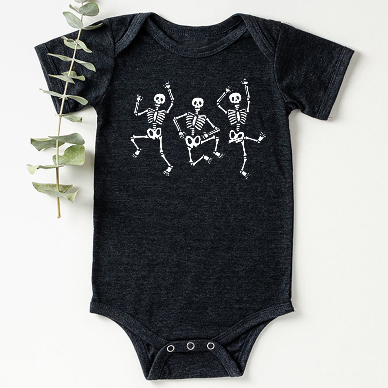 Halloween Skeleton Bodysuit For Baby