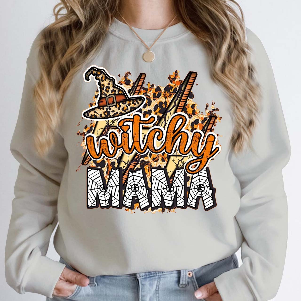 Halloween Witchy Mama Sweatshirt For Mama
