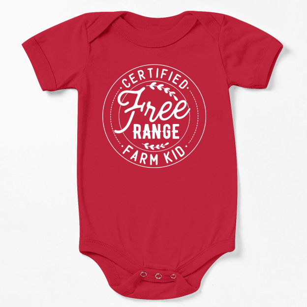 Free Range Farm Bodysuit For Baby