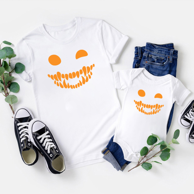 Scary Face Halloween Party Tees