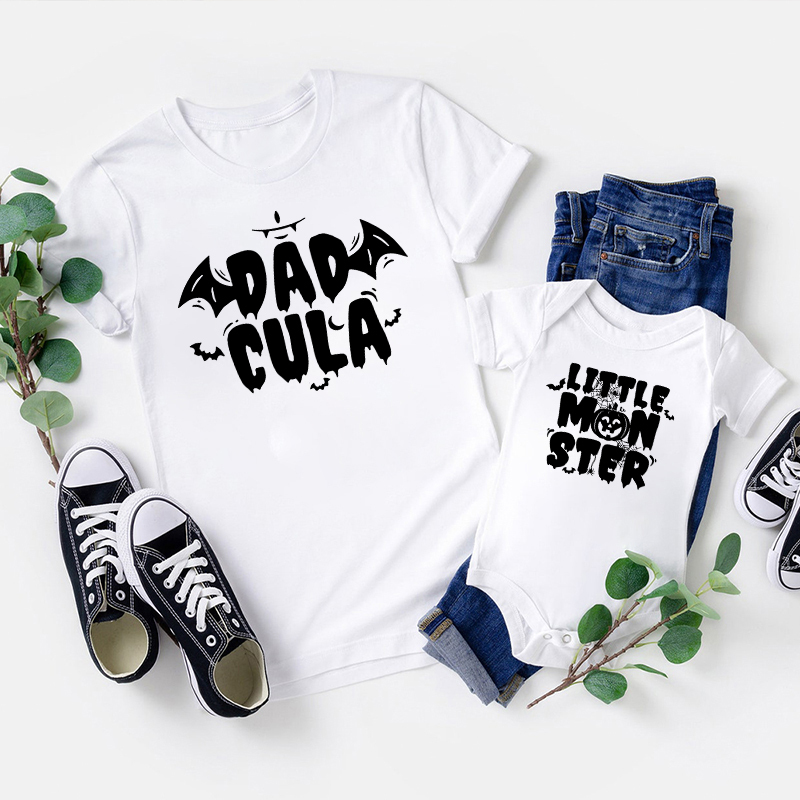 Cute Halloween Family Pumpkin Matching Shirts
