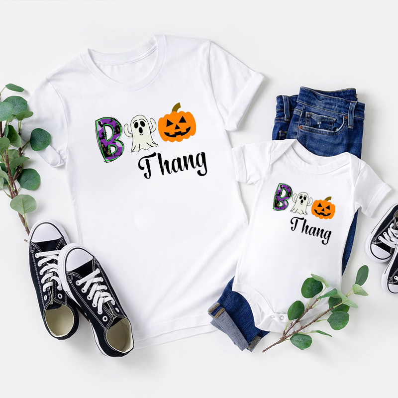 Boo Crew Halloween Family Matching Shirts