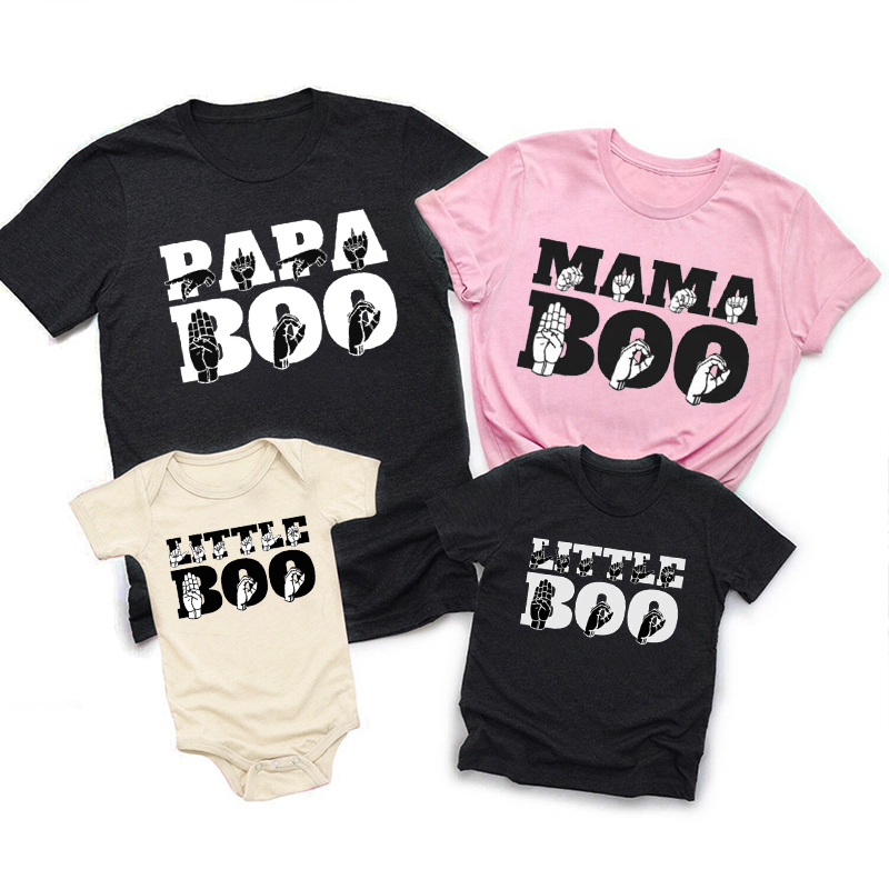 Sign Language Halloween Matching Shirts