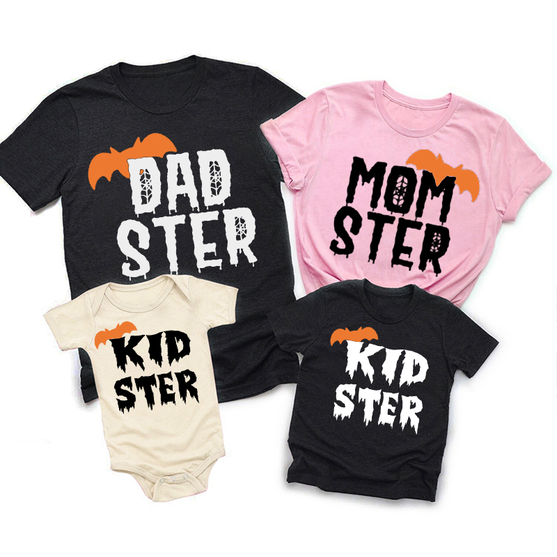 Family Ghost Halloween Matching Shirts