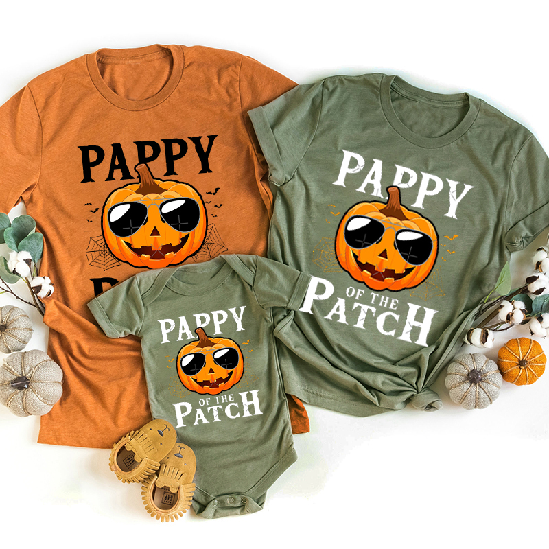 Pappy Of The Patch Halloween Matching Shirts