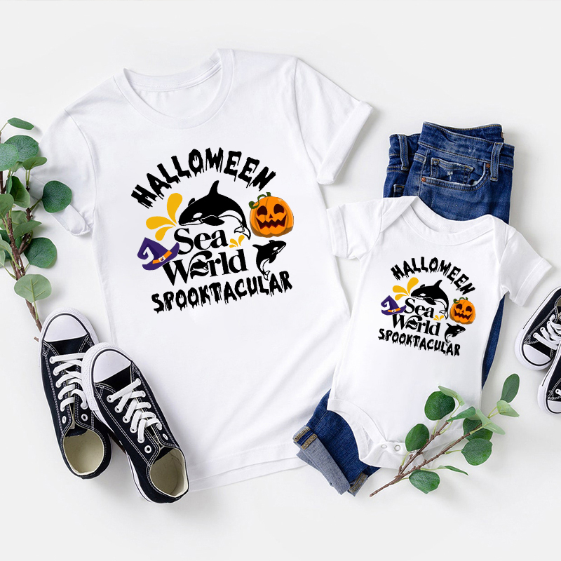 Sea World Halloween Matching Shirts