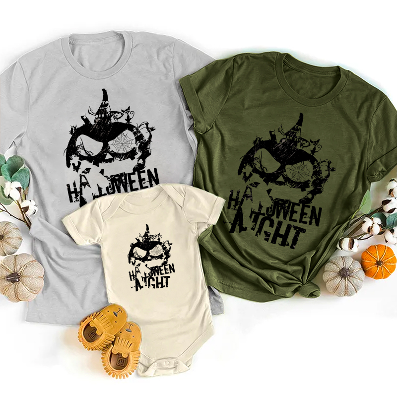 Halloween Night Family Matching Shirts