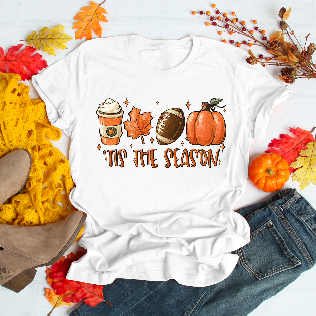 Tis The Season Fall Coffee Shirts