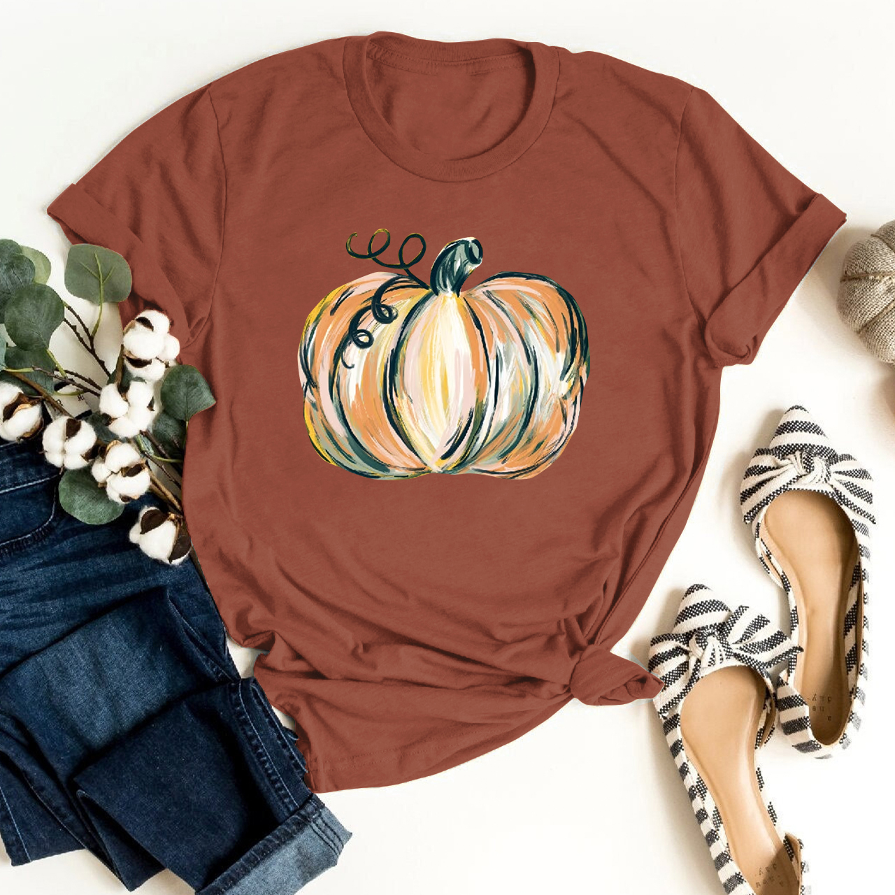 Cute Fall Pumpkin Autumn Shirt