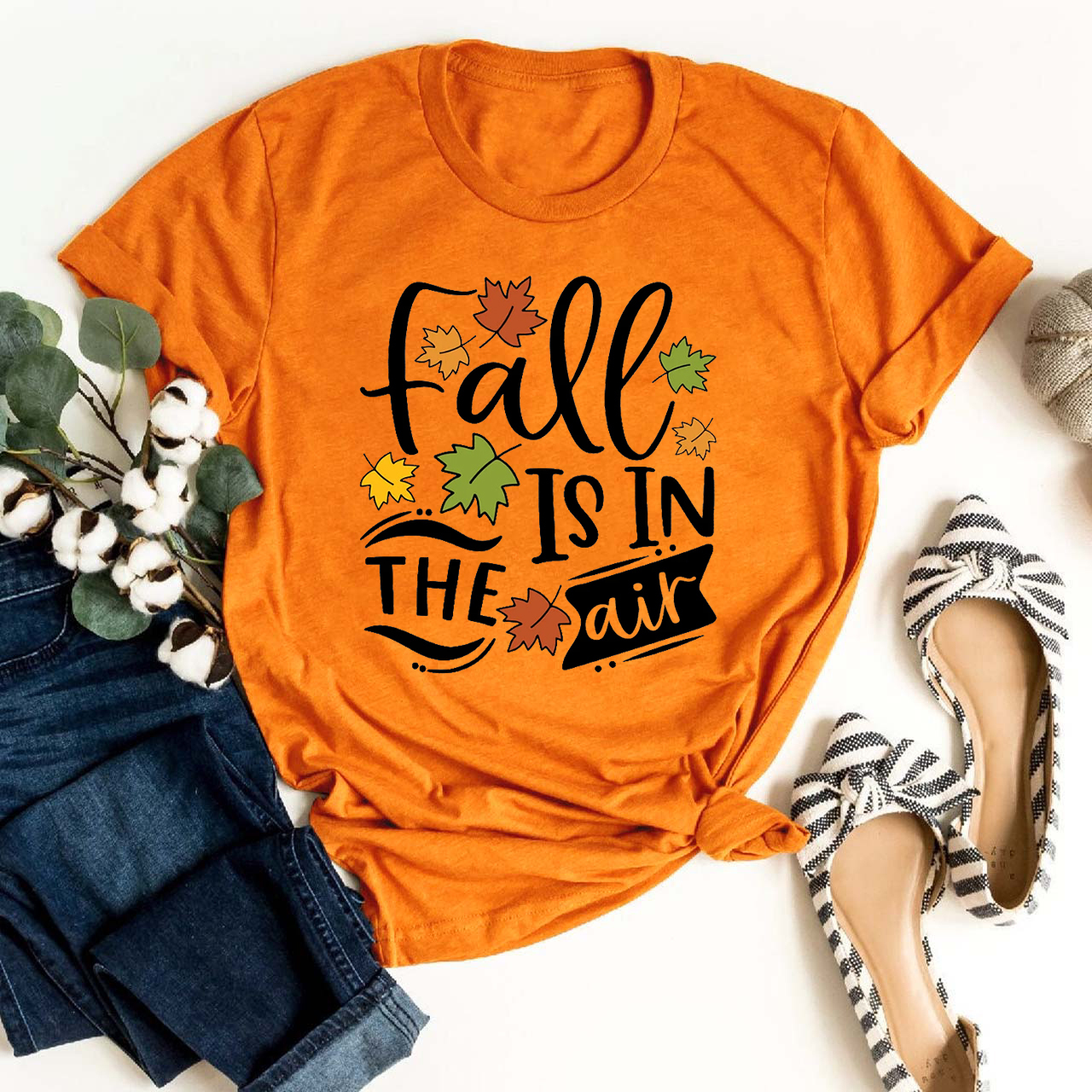 Fall Is In The Air Autumn Shirts