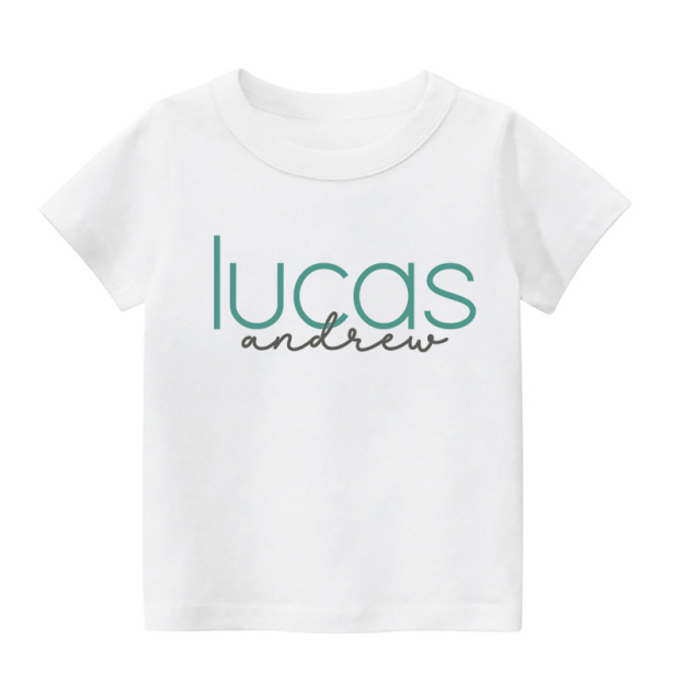 Personalized Name Kids Shirt
